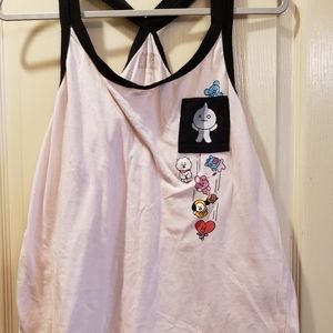 BT21 racer back top.